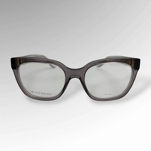 Givenchy Accessories - Givenchy Square Demo Lens Ladies Eyeglasses GV 0161 KB7 Gray 51-19-135